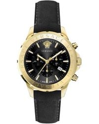 Versace - Chrono Signature Watch - Lyst