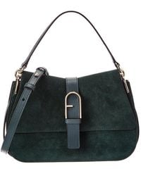Furla - Flow Medium Leather Top Handle - Lyst