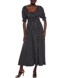 Madewell - Smocked Waist Midi Dress - Lyst
