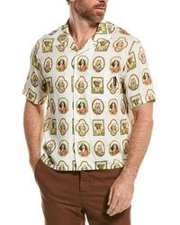 Palm Angels - Hawaiian Dogs Bowling Shirt - Lyst