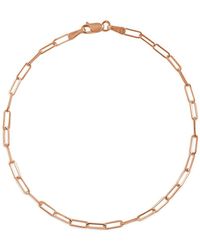 Sabrina Designs - 14k Rose Gold Paperclip Bracelet - Lyst