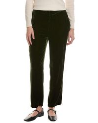 L'Agence - Rebel Silk-Blend Trouser - Lyst
