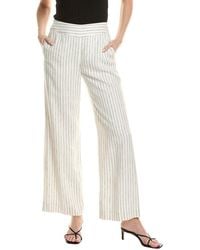 tyler boe - Gianna Linen-Blend Pant - Lyst