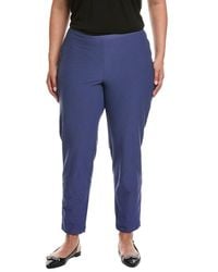Eileen Fisher - Slim Ankle Pant - Lyst