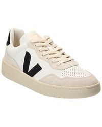 Veja - Leather & Suede Sneaker - Lyst