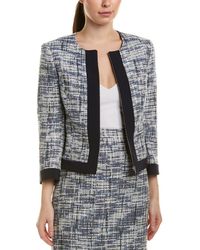 Tahari Tahari Asl Jacket - Blue