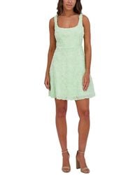 Kensie - Soutache Embellished Mini Dress - Lyst