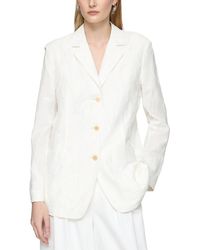 Lafayette 148 New York - Plus Patch Pocket Single Breasted Blazer - Lyst