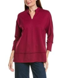 Jones New York - Mandarin Collar Dolman Top - Lyst