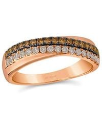 Le Vian - Gladiator 14K Rose 0.54 Ct. Tw. Diamond Ring - Lyst