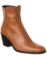 Tod's - Leather Bootie - Lyst