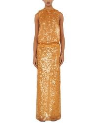Adele Berto - Embellished Maxi Dress - Lyst