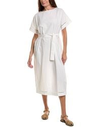 Officine Generale - Officine Generale Isha Poplin Dress - Lyst