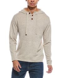 Brodie Cashmere - Classic Wool & Cashmere-Blend Hoodie - Lyst