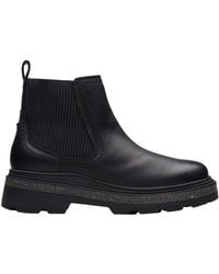 Clarks - Hencroftstepwp Leather Boot - Lyst