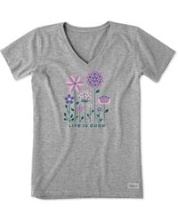 Life Is Good. - Crusher V-Neck T-Shirt - Lyst