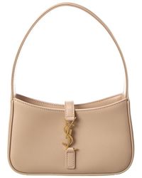 Saint Laurent - Le 5 À 7 Mini Leather Hobo Bag - Lyst