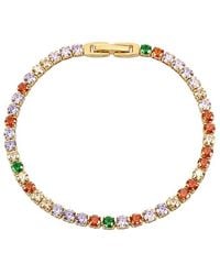 Jewels by Sunaina - Gigi 18K Plated Stainless Steel Tennis Bracelet - Lyst