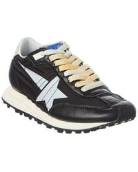 Golden Goose - Running Marathon M77 Nylon & Leather Sneaker - Lyst