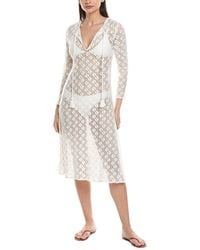 Echo - Astrid Longline Lace Dress - Lyst