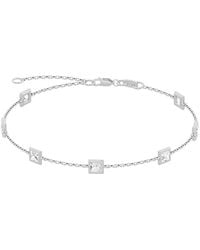 Lab Grown Diamonds - 14K 1.50 Ct. Tw. Lab-Grown Diamond Station Bracelet - Lyst