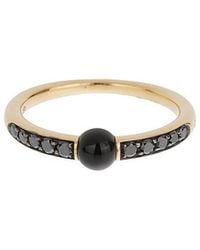 Pomellato - 18K 0.30 Ct. Tw. Diamond & Onyx Ring - Lyst