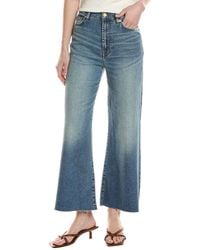 7 For All Mankind - Luxe Vintage Jo Ultra High-Rise Panorama Cropped Jean - Lyst