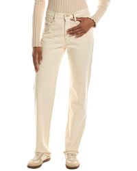 SLVRLAKE Denim - Phoenix Winter Ecru Straight Jean - Lyst