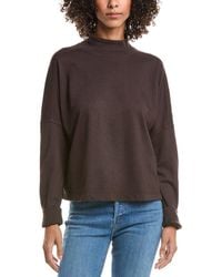 Michael Stars - Mila Mock Neck Sweatshirt - Lyst