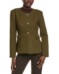Endless Rose - Round Neck Wool-Blend Blazer - Lyst