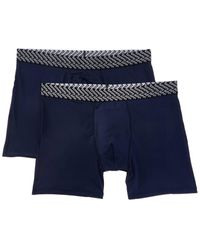 Tommy John - 2Pk Performance Basics Boxer Brief - Lyst