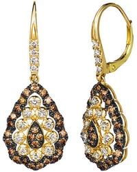 Le Vian - Le Vian Euphoria Chocolate 14K 0.04 Ct. Tw. Diamond Earrings - Lyst