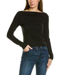 James Perse - Boatneck T-Shirt - Lyst