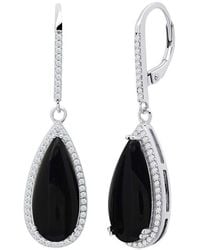 MaxColor - 6.00 Ct. Tw. Onyx Quartz Earrings - Lyst