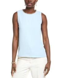 Gracia - Chain Neckline Top - Lyst