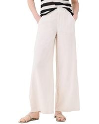 NIC+ZOE - Rumba Wide Leg Linen-Blend Trouser - Lyst