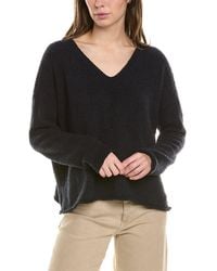 Eileen Fisher - Boucle Cashmere-blend Sweater - Lyst