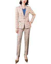 Bossy Chic - 2Pc Blazer & Pant Set - Lyst