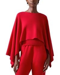 Carolina Herrera - Cashmere Cape Sweater - Lyst