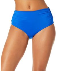 Anne Cole - Hi Waist Shirred Bottom - Lyst