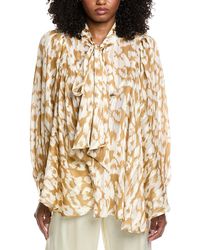 Beulah London - Printed Blouse - Lyst