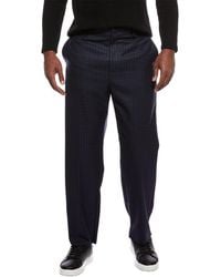 Valentino - Logo Wool Trouser - Lyst