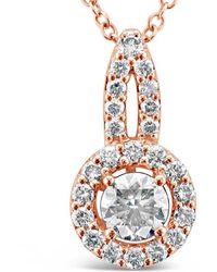 Le Vian - 14k Strawberry Gold® 0.83 Ct. Tw. Diamond Pendant Necklace - Lyst