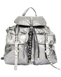 Prada - New Vela Nylon 2018 Runway Studded Backpack (Authentic Pre-Loved) - Lyst