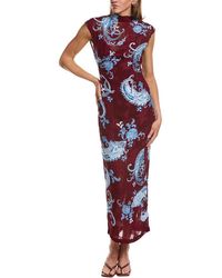 Hemant & Nandita - Burnout Jacquard Maxi Dress - Lyst