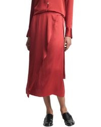 Vince - Draped D-Ring Skirt - Lyst