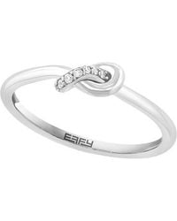 Effy Fine Jewelry - 14K 0.04 Ct. Tw. Diamond Ring - Lyst
