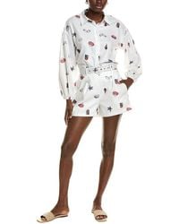 AMINA GLAM - 2Pc Shirt & Short Set - Lyst
