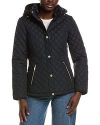Laundry by Shelli Segal - Snowchic Diamond Quilt Jacket - Lyst