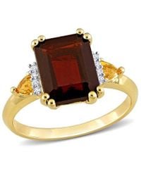 Rina Limor - 3.95 Ct. Tw. Diamond & Citrine Ring - Lyst